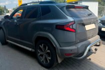Renault Duster 2024- Protectie Spate AK007 (Inox) foto 2