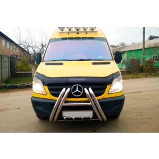 Bullbar F1-01 (2013-2018, Otel Inoxidabil) foto 4