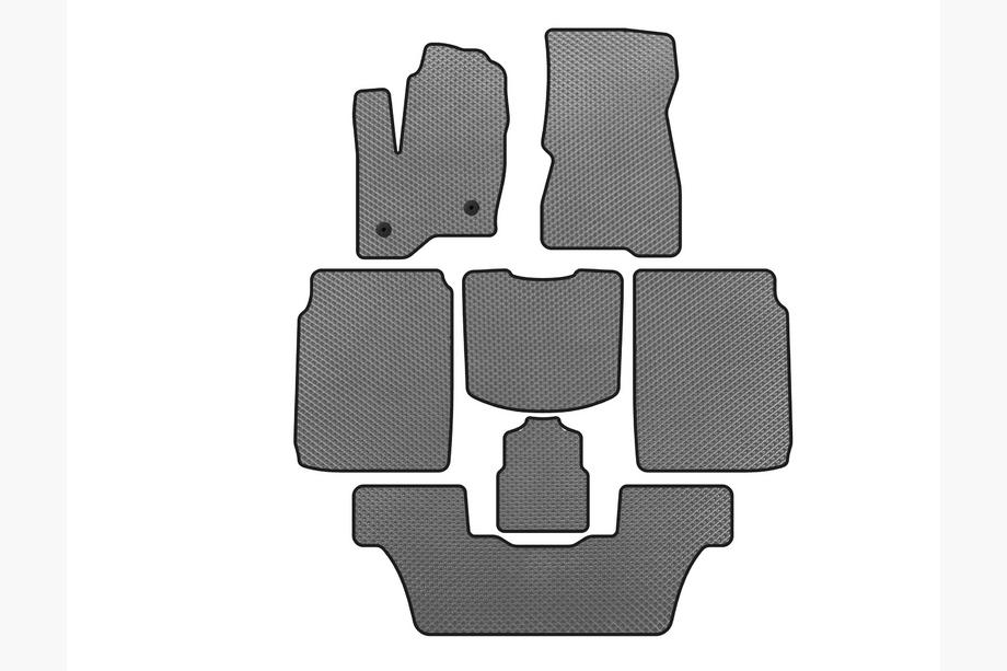 Ford Flex 2009-2019 Covorase EVA (3 Randuri, 2013-2019, Gri) Image