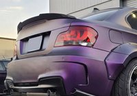 BMW 1 Series E81/E82/E87/E88 2004-2011 Spoiler M4-Style (pentru E82, negru lucios) foto 1