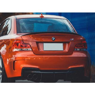 Spoiler P-Style (pentru E82, Negru Lucios) foto 1