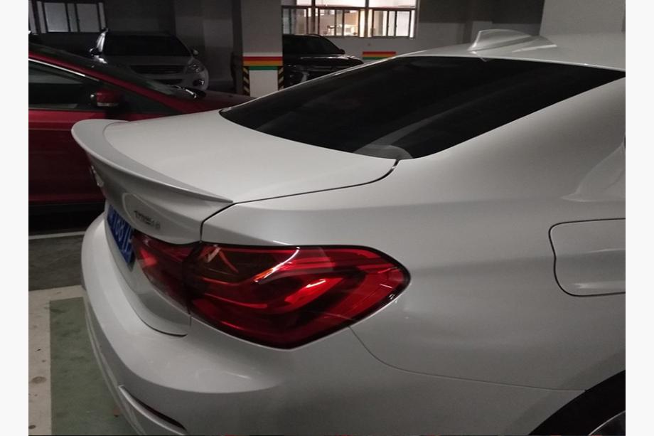 BMW 1 Series F20/F21 2011-2019 Spoiler P-Style (pentru F52, Negru Lucios) Image