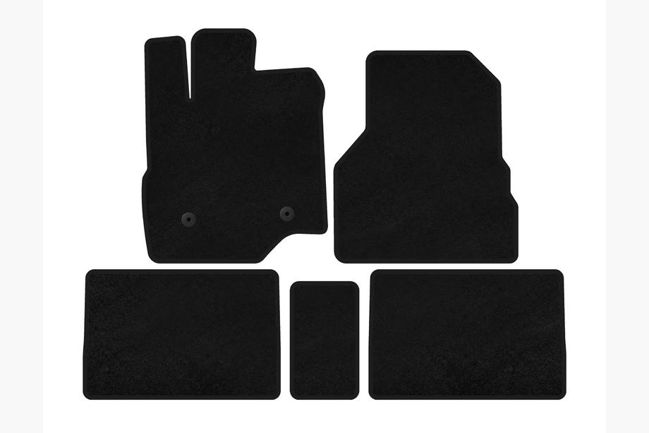 GMC Terrain 2009-2017 Covorase textile Premium (Negru) Image