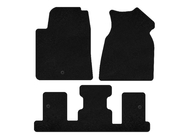 GMC Acadia 2006-2017 Covorase textile Premium (1+3 randuri, 2013-2017, Negru) foto 1