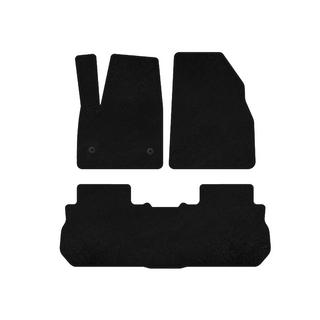 Covorase textile Deluxe (2 randuri, 2017-2019, negru) GMC Acadia 2017- foto 1