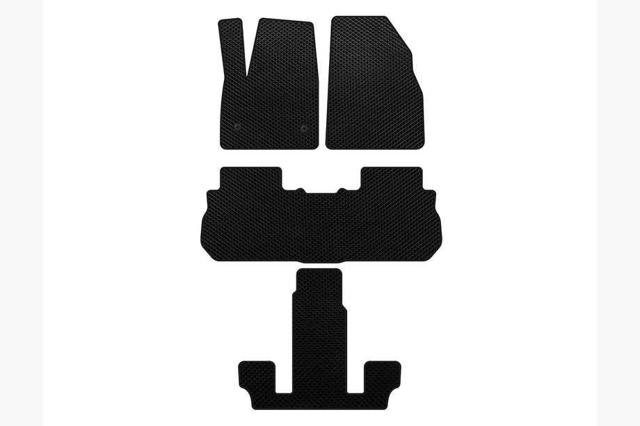 GMC Acadia 2017- Covorase EVA (3 Randuri, 2017-2019, Negru) Image