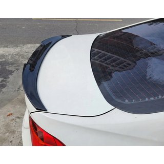 Spoiler M4-Style (pentru F30/F80, negru lucios) BMW 3 Series F30/F31 2012-2019 foto 1