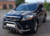 Ford Kuga 2008-2013 Bull bar WT003-Exclusive (inox) foto 3