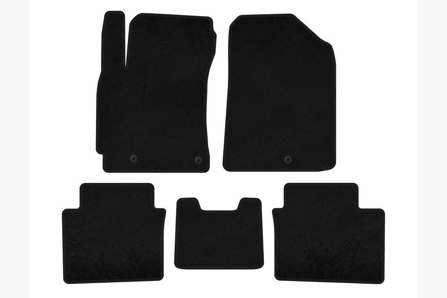 Kia Forte 2008–2024 Covorase textile Classic (2018-2021, Negru) Image