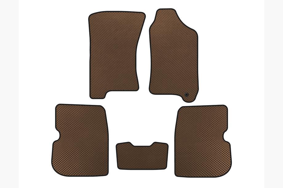 Subaru Forester 1997-2002 Covorase EVA (Volan pe Dreapta, Maro) Image