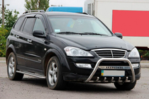 SsangYong Action 2005-2018 Bullbar WT004 Otel Inoxidabil foto 3