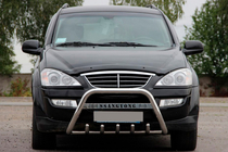 SsangYong Action 2005-2018 Bullbar WT004 Otel Inoxidabil foto 1