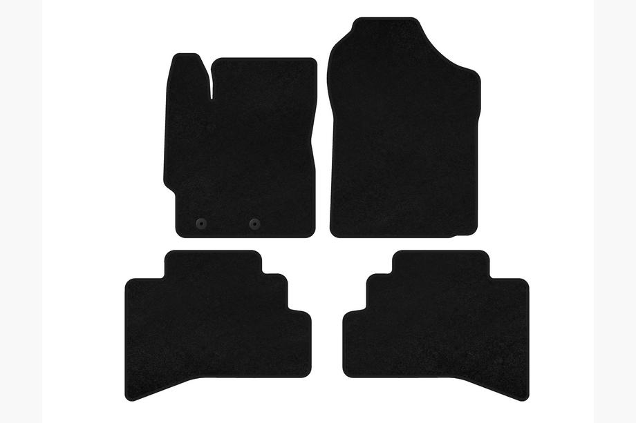 Toyota Prius C 2012-2019 Covorase textile Premium (Negru) Foto 1