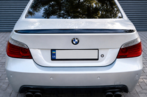BMW 5 Series E60/E61 2003-2010 Spoiler M5-Style (Negru Lucios) foto 6