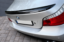 BMW 5 Series E60/E61 2003-2010 Spoiler M5-Style (Negru Lucios) foto 5