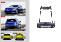 Volkswagen Golf 8 2019- Kit caroserie complet R foto 1