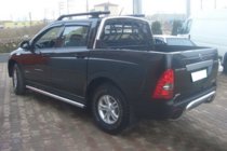 SsangYong Action 2005-2018 Tevi Laterale (2 buc, Otel Inoxidabil) foto 2