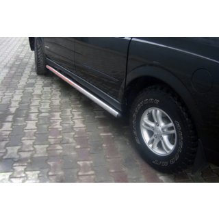 Tevi Laterale (2 buc, Otel Inoxidabil) SsangYong Action 2005-2018 foto 1