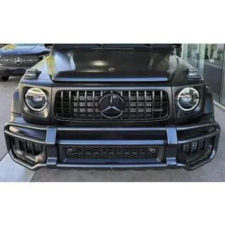 Protectie bara fata cu grila (pentru AMG G63) foto 1