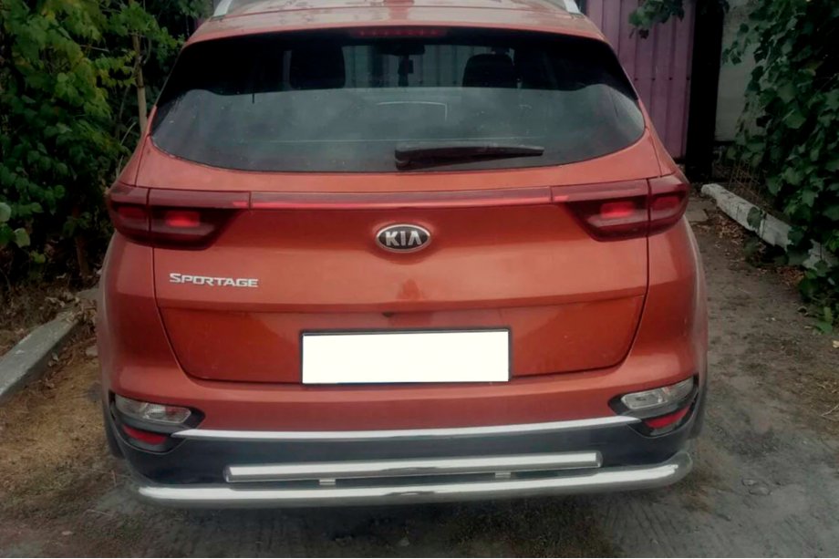 Kia Sportage 2015-2021 Protectie Spate AK002-2 (Inox) Image