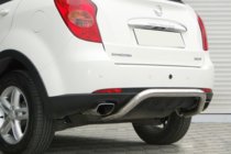 SsangYong Action 2005-2018 Protectie Spate AK006 (Inox) foto 2