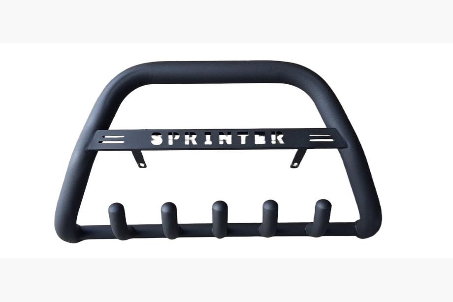 Mercedes Sprinter W901/902/903/904/905 1995–2006 Bullbar Black WT004 (Otel Inoxidabil) Foto 2