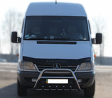 Mercedes Sprinter W901/902/903/904/905 1995–2006 Bullbar WT003 (Inox) foto 1