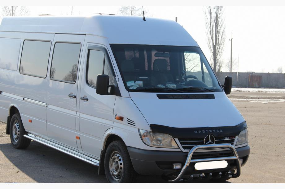 Mercedes Sprinter W901/902/903/904/905 1995–2006 Bullbar WT003 (Inox) 1995-2000 Foto 3