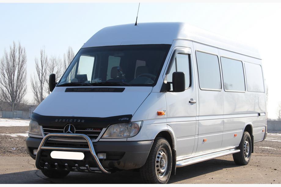 Mercedes Sprinter W901/902/903/904/905 1995–2006 Bullbar WT003 (Inox) 1995-2000 Foto 4