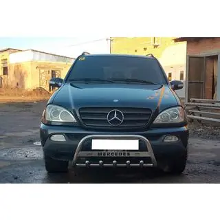 Bullbar WT004 (Inox) Mercedes ML W163 1997-2005 foto 2