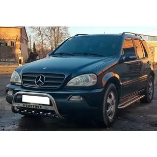 Bullbar WT004 (Inox) Mercedes ML W163 1997-2005 foto 3