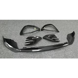 Lip spoiler bara fata (pentru GLE53/AMG-Line 2023-2026, carbon) foto 2