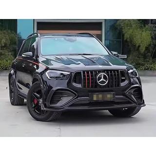 Lip spoiler bara fata (pentru GLE53/AMG-Line 2023-2026, carbon) foto 1