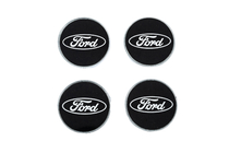 Ford Capace centrale janta 54.5/50mm negre (set 4 buc) foto 1