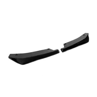 Extensii universale praguri laterale Flap Tip-A (2 buc, negru lucios, plastic ABS) foto 4