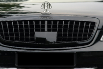 Mercedes S-сlass W221 2005-2013 Grila radiator Maybach Black (2009-2013) foto 1