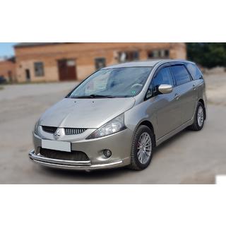 Protectie Fata ST014 (Inox) Mitsubishi Grandis 2003-2011 foto 2