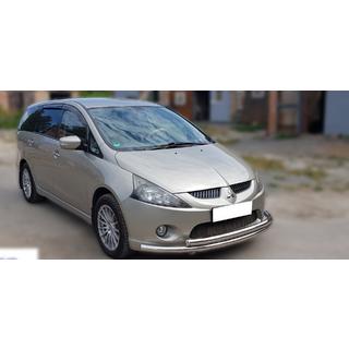 Protectie Fata ST014 (Inox) Mitsubishi Grandis 2003-2011 foto 3