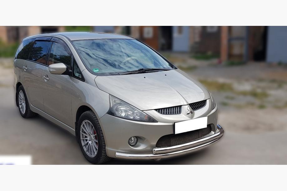 Mitsubishi Grandis 2003-2011 Protectie Fata ST014 (Inox) d60/60 Foto 3