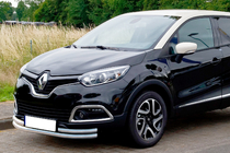 Renault Captur 2013-2019 Protectie Fata ST085 Inox foto 1