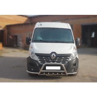 Bara de protectie fata WT003-Exlusive (inox) foto 2