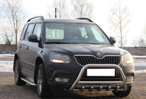 Skoda Yeti 2009-2017 Bullbar WT003 (Inox) foto 4