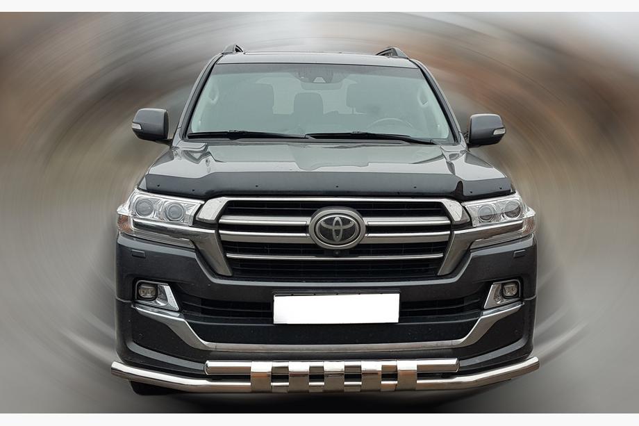 Toyota Land Cruiser 200 2007-2021 Bara fata ST015 (2015+, inox) Image
