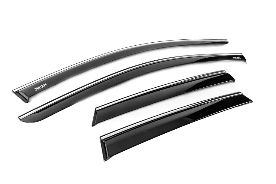 Volkswagen Taigo 2020- Deflectoare Geamuri cu Molding Cromat (4 buc, Niken) Foto 3