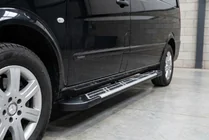 Mercedes Viano 2004-2014 Praguri Laterale Sunrise (2 buc, Aluminiu) foto 1