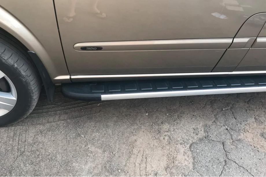 Mercedes Viano 2004-2014 Praguri Laterale Duru (2 buc, Aluminiu) Ampatament Lung Foto 4