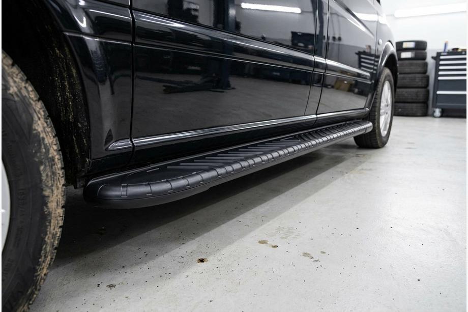 Mercedes Viano 2004-2014 Praguri Laterale Bosphorus Black (2 buc, Aluminiu) Image