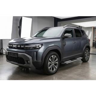 Praguri Laterale Tayga Grey V2 (2 buc, Aluminiu) Dacia Duster 2024- foto 1
