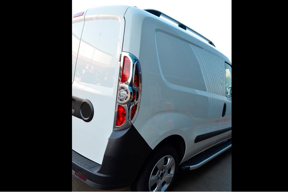 Fiat Doblo II 2010-2022 Capace Cromate Stopuri (2010-2015, 2 buc, plastic) Foto 5