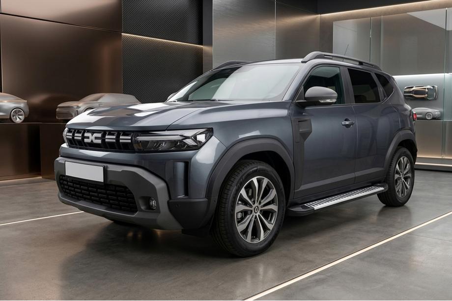 Renault Duster 2024- Praguri Laterale Line (2 buc, Aluminiu) Image